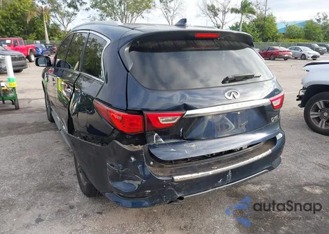 2017 Infiniti Qx60 from USA, damaged, VIN 5N1DL0MM5HC530573